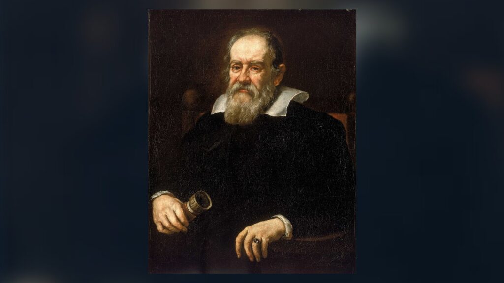Galileu Galilei, retrato de Justus Sustermans, 1636