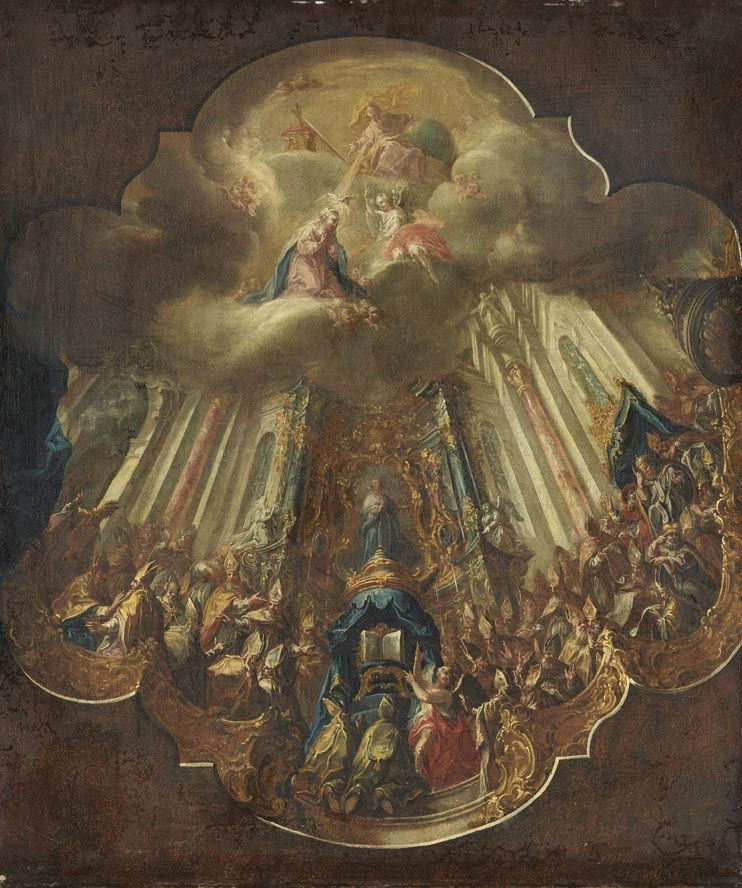 Esboço do Concílio de Éfeso, que proclamou Maria Mãe de Deus em 431