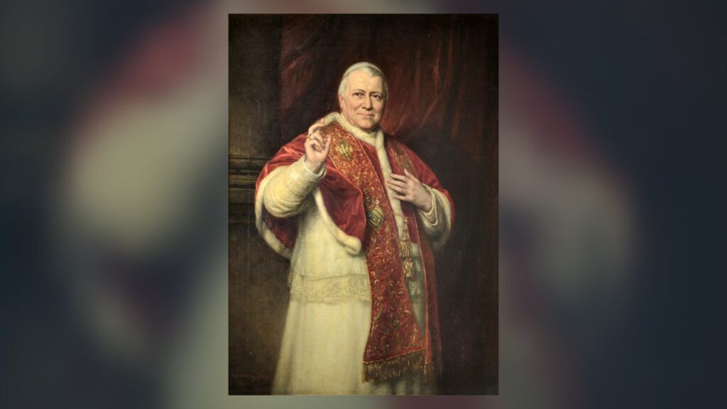Papa Pio IX, retrato de George P. A. Healy, 1871