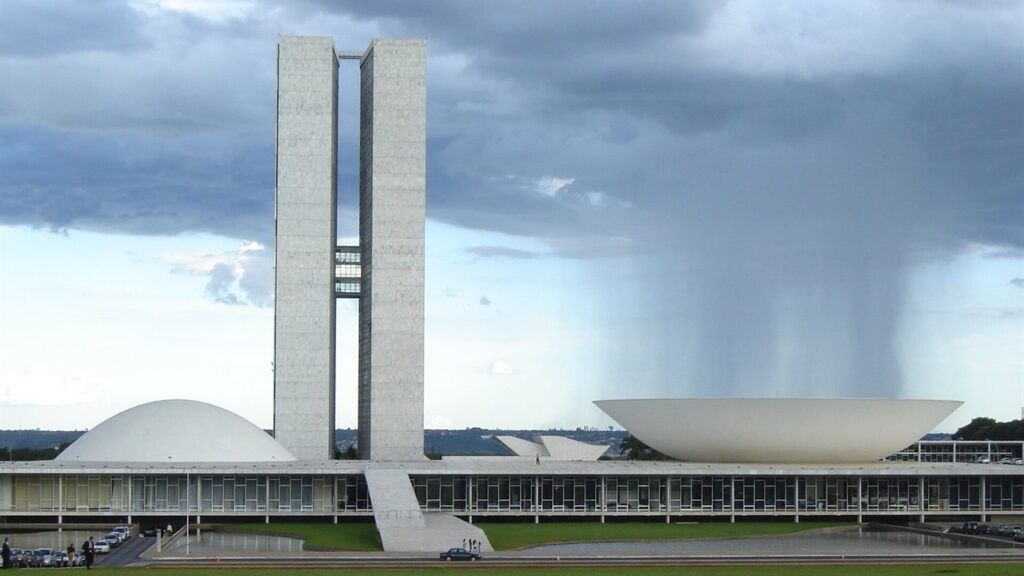Congresso Nacional em Brasília, onde foram votadas as leis brasileiras sobre transplantes