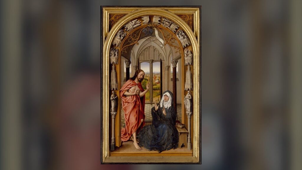 Cristo ressuscitado aparece à sua Mãe, a alegria pascal que o Regina Caeli canta