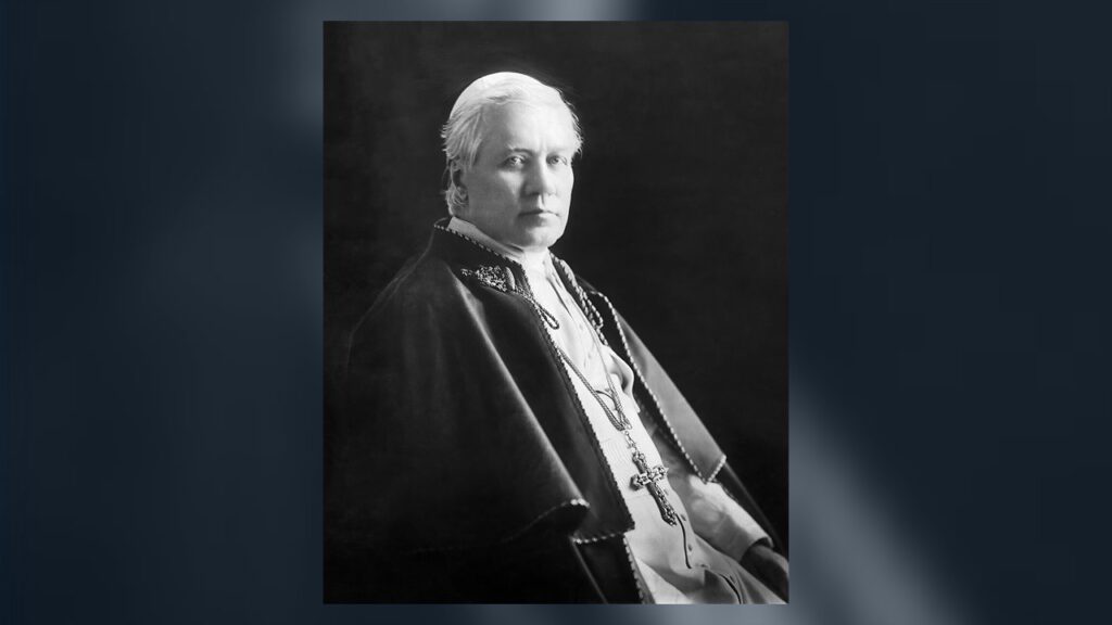 Papa São Pio X, fotografia de Ernest Walter Histed