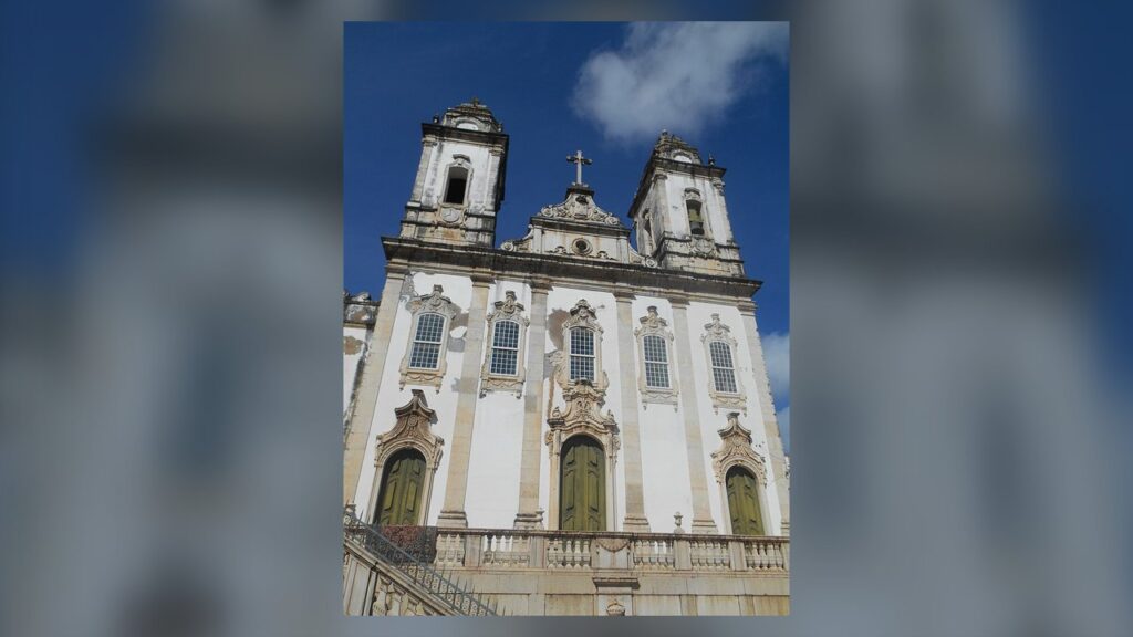 Fachada da Igreja da Ordem Terceira do Carmo de Salvador, templo dos terceiros carmelitas