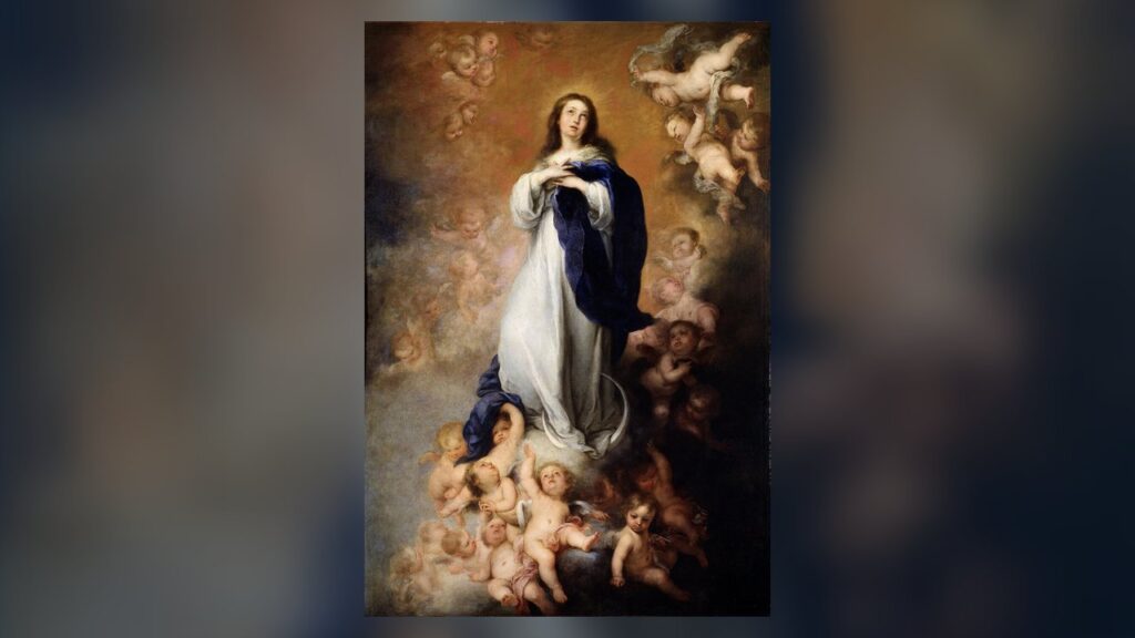 Imaculada Conceição de Soult, pintura de Bartolomé Esteban Murillo, 1678