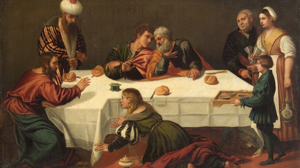 Maria unge os pés de Jesus em Betânia, Evangelho da Segunda-feira Santa (Jo 12,1-11)