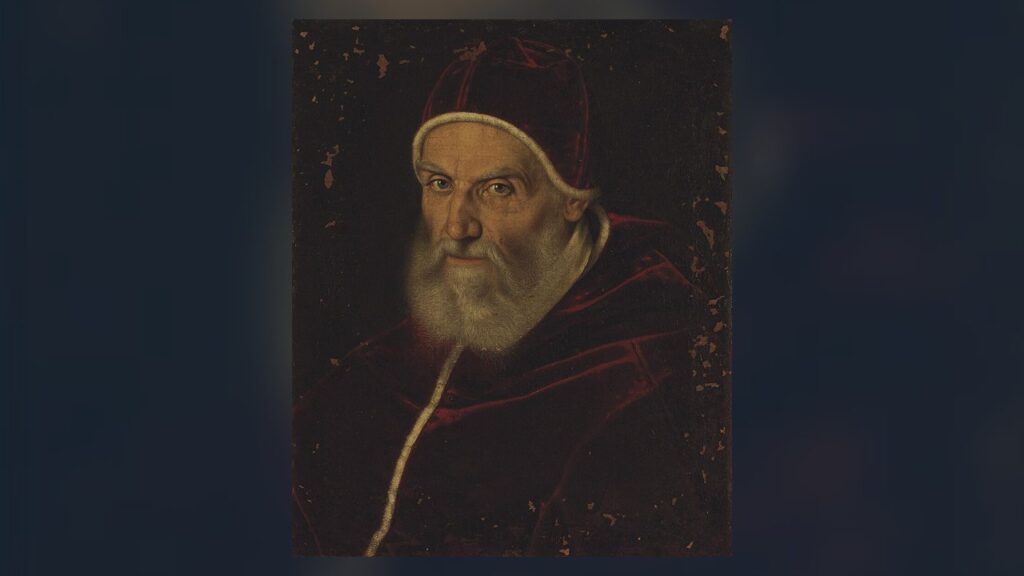 Papa Gregório XIII, retrato de Scipione Pulzone