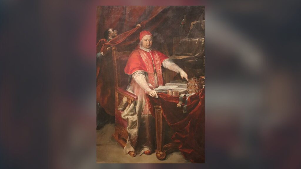Papa Bento XIV, autor da obra clássica sobre canonização que trata do exame dos estigmas