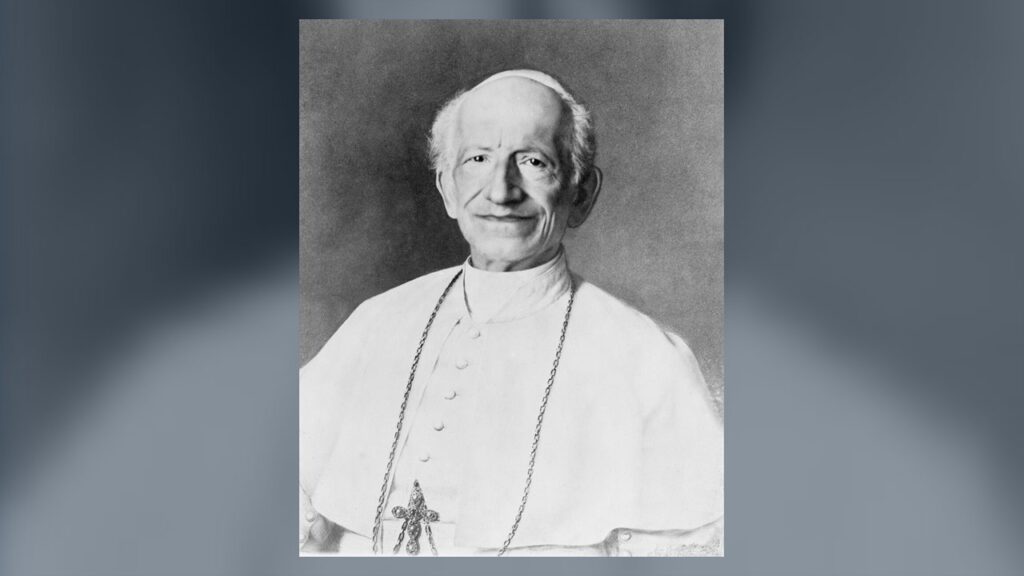 Papa Leão XIII, que em 1879 introduziu a intenção de oração mensal no Apostolado