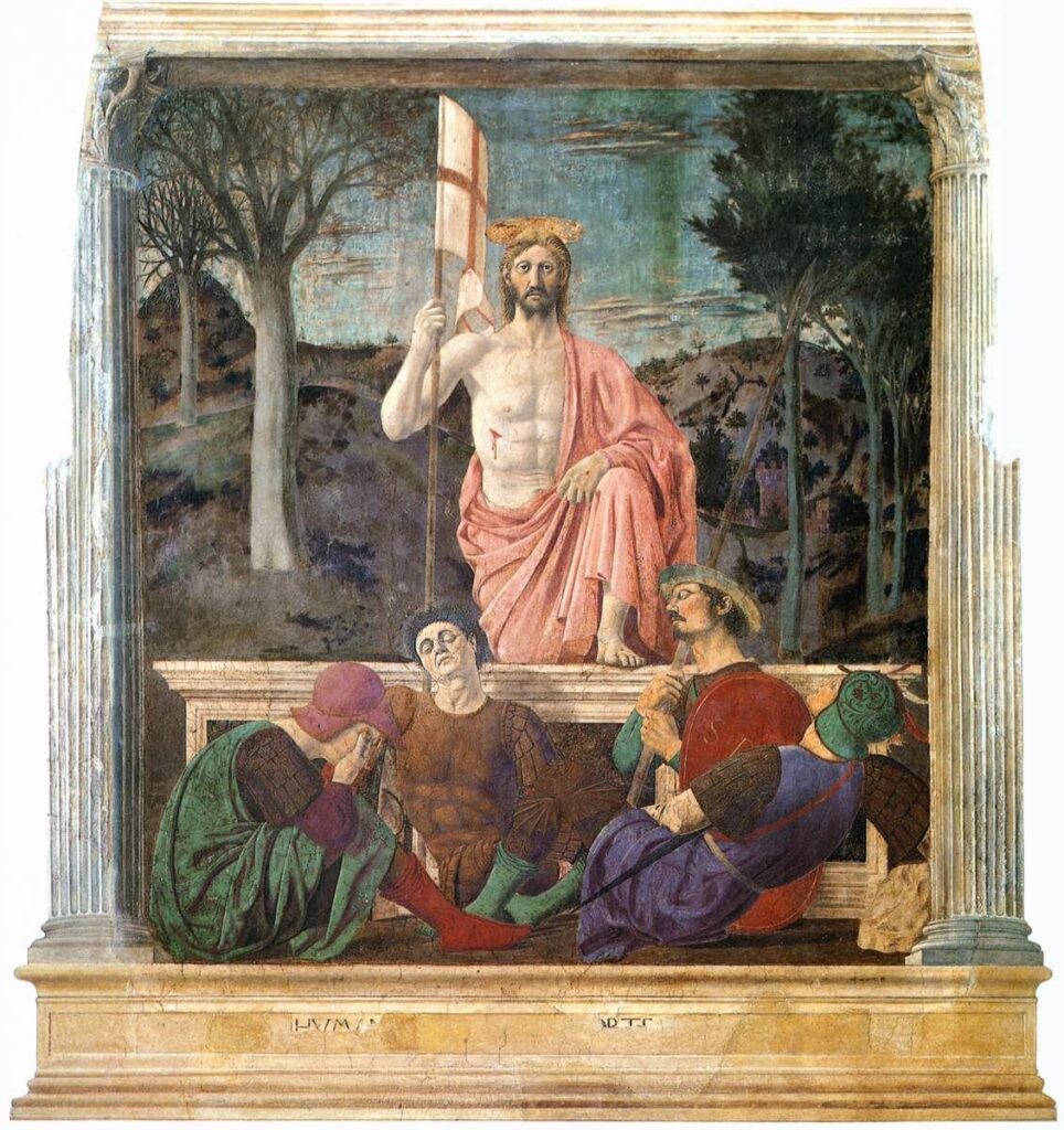 Ressurreição de Piero della Francesca, mistério que a Igreja celebra de branco
