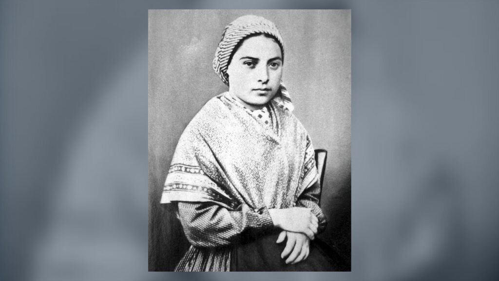 Santa Bernadete Soubirous, fotografia do século XIX