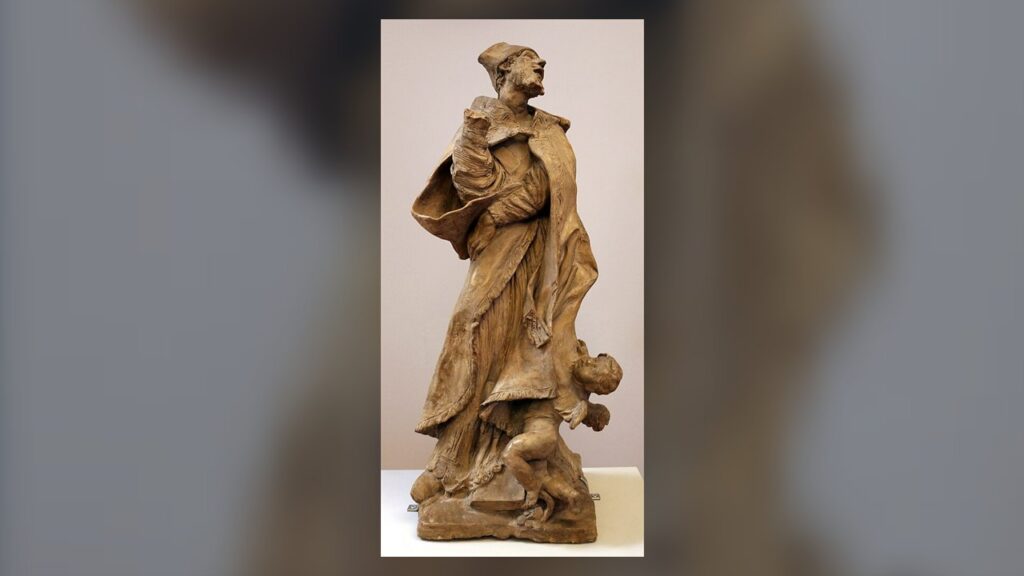 Santo Alexandre Sauli, estátua de Pierre Puget em Gênova