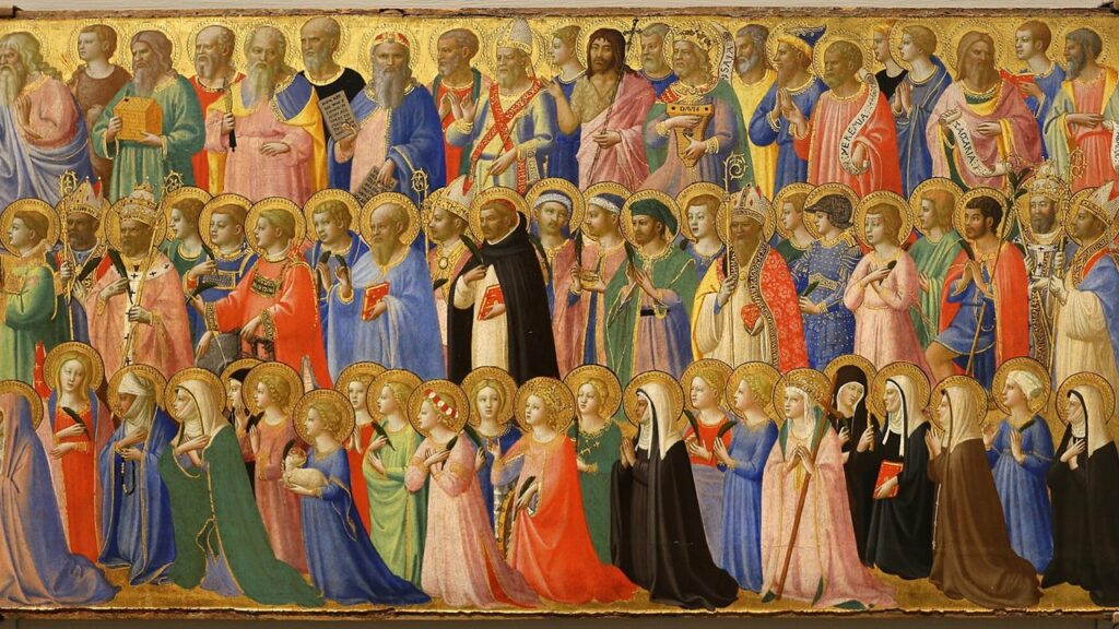 Santos, mártires, virgens e profetas reunidos no céu: a multidão celebrada no Dia de Todos os Santos
