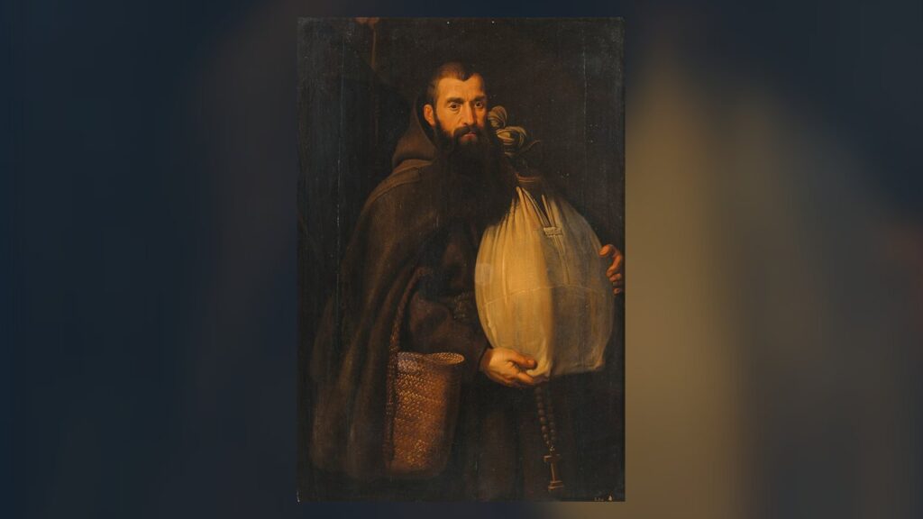 São Félix de Cantalício, pintura do círculo de Rubens