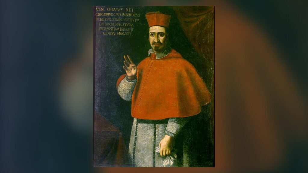 São Gregório Barbarigo, cardeal, retrato de autor desconhecido