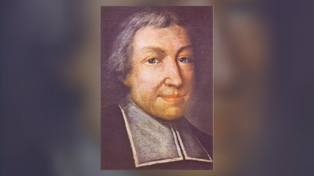 São João Batista de La Salle, retrato oficial por Pierre Léger