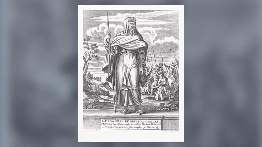 São João de Brito, gravura antiga