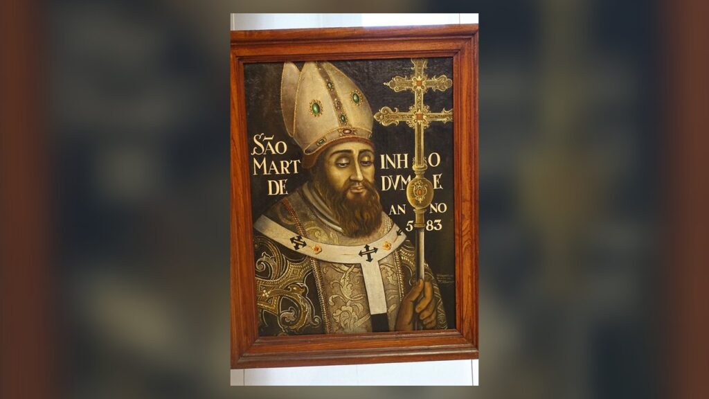São Martinho de Dume, retrato na Galeria dos Arcebispos de Braga
