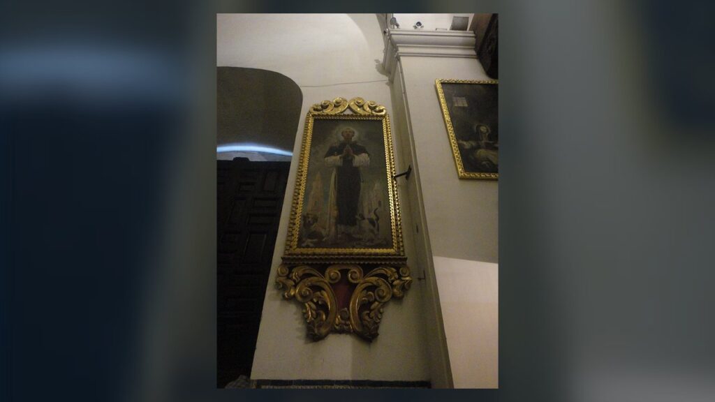 São Martinho de Porres, pintura na Igreja de São Pedro, Lima