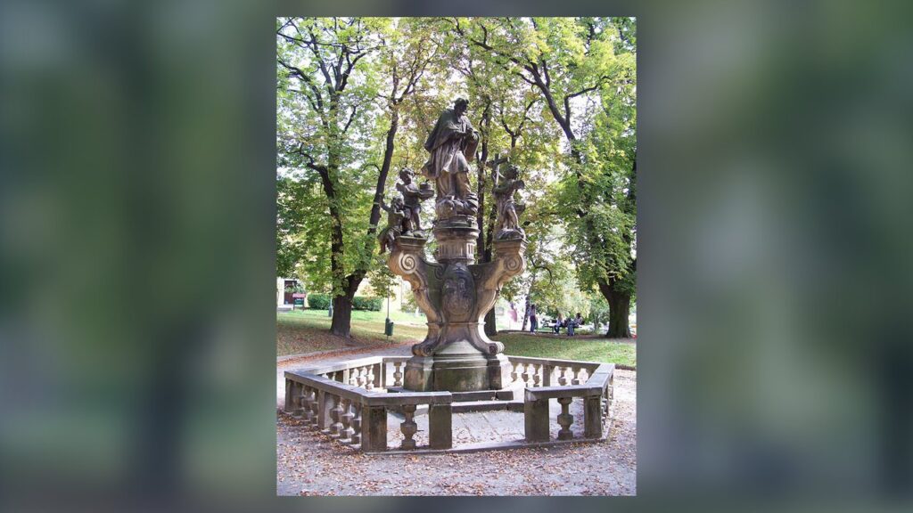 São Pedro Damião, estátua na basílica de Svatý Kopeček