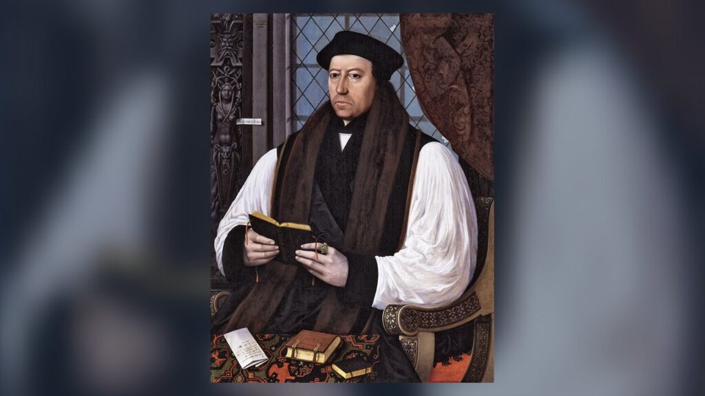 Thomas Cranmer, arcebispo que moldou a liturgia e a doutrina eucarística anglicana