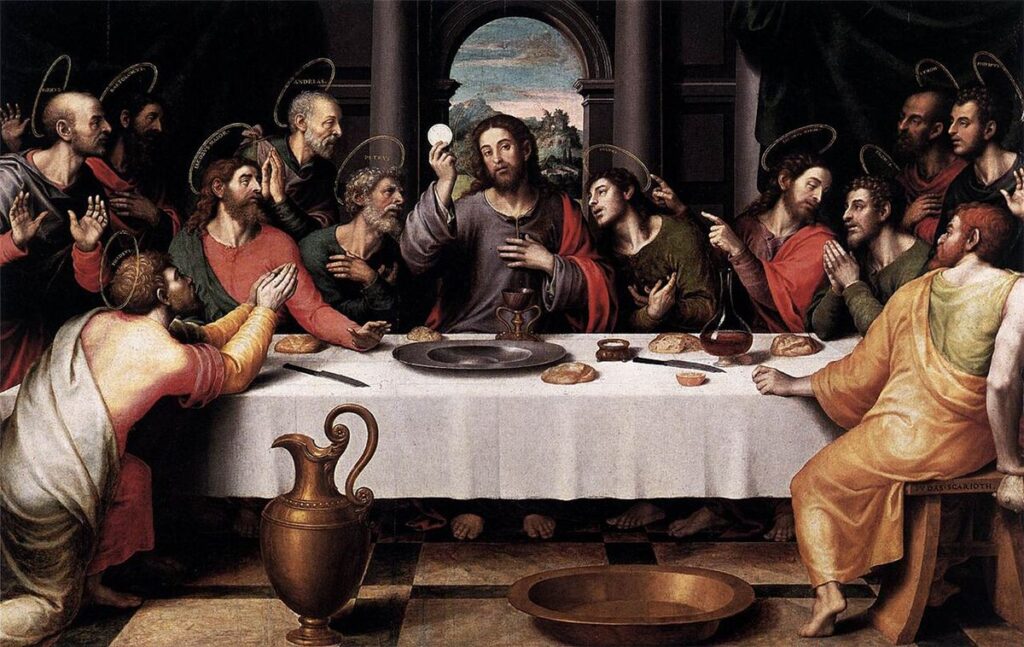 Cristo institui a Eucaristia na Última Ceia, fundamento da Missa dominical