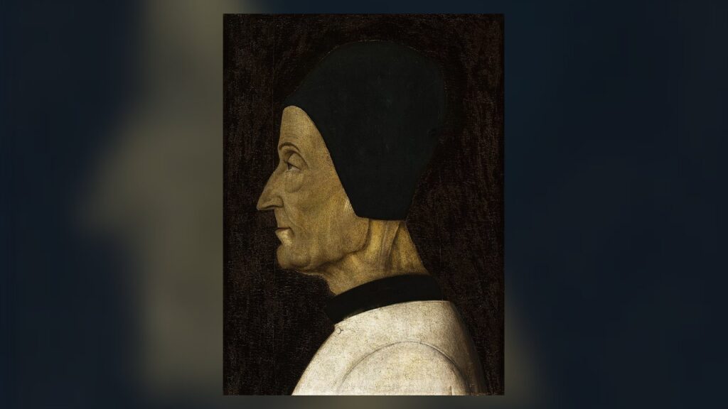 São Lourenço Justiniano, retrato de Gentile Bellini