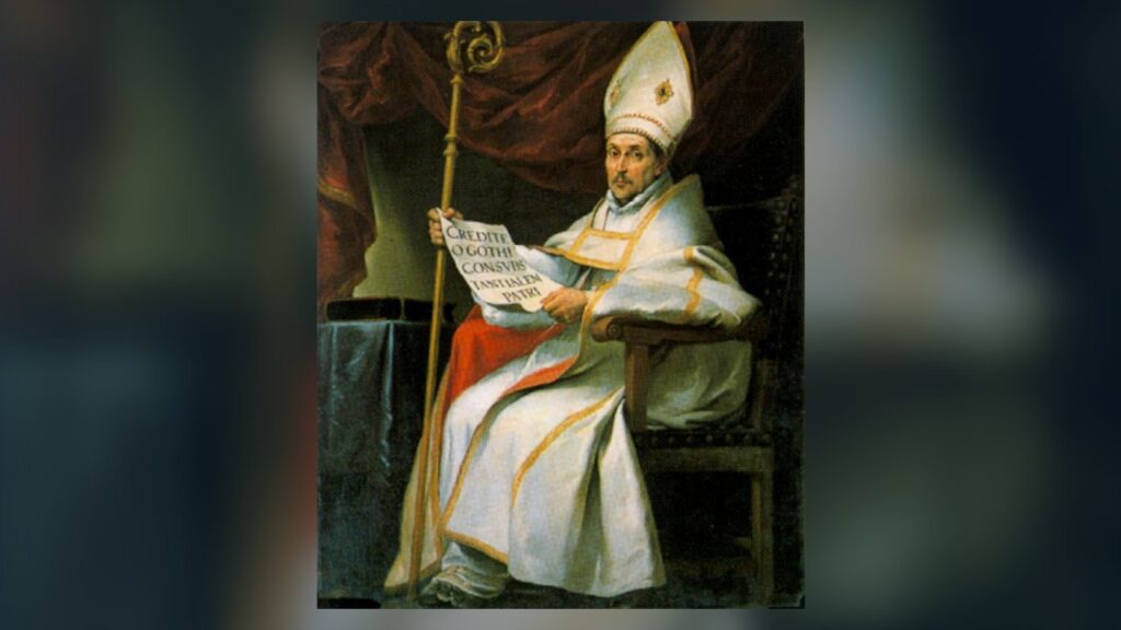 São Leandro de Sevilha, pintura de Murillo