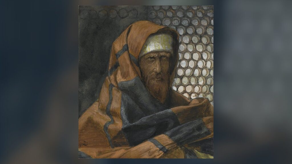 Nicodemos, aquarela de James Tissot no Brooklyn Museum